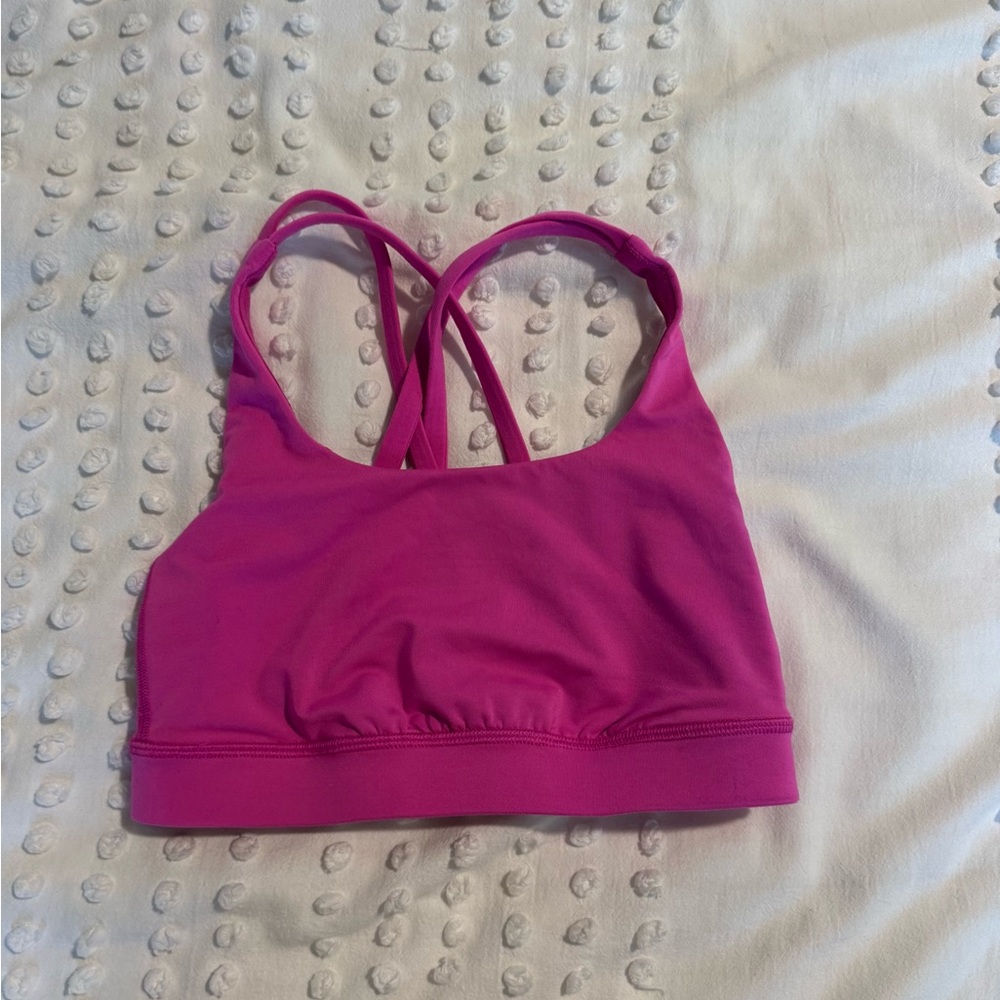 Lululemon Athletica Pink Sports Bra